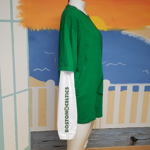 Boston celtics mens longsleeve tshirt - Picture 4 of 11